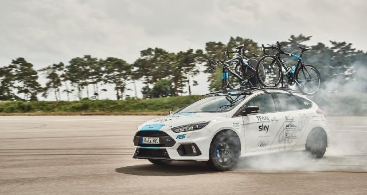 Une Ford Focus RS pour aider le Team Sky à remporter le Tour de France