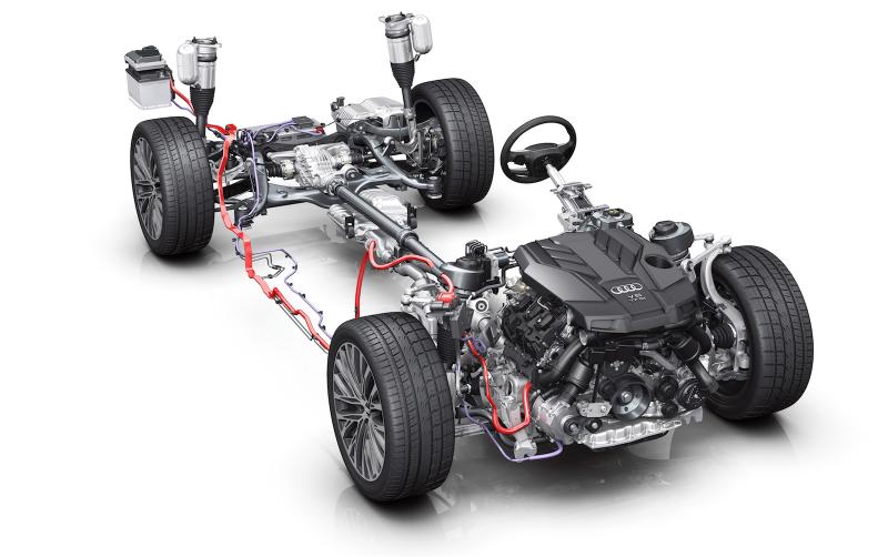  - Hybridation légère et suspension inédite pour l’Audi A8 1