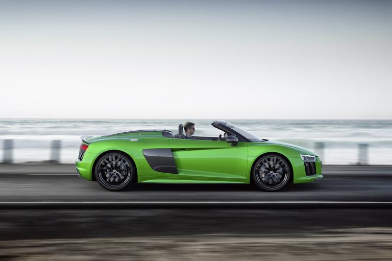  - L’Audi R8 Spyder passe en version Plus 1