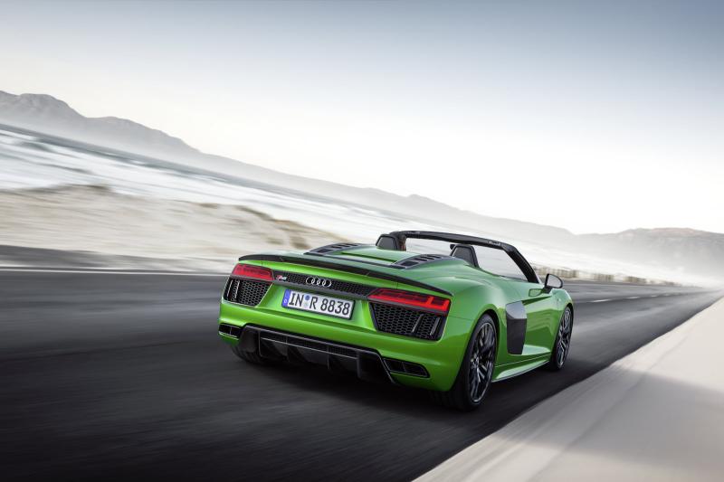  - L’Audi R8 Spyder passe en version Plus 1