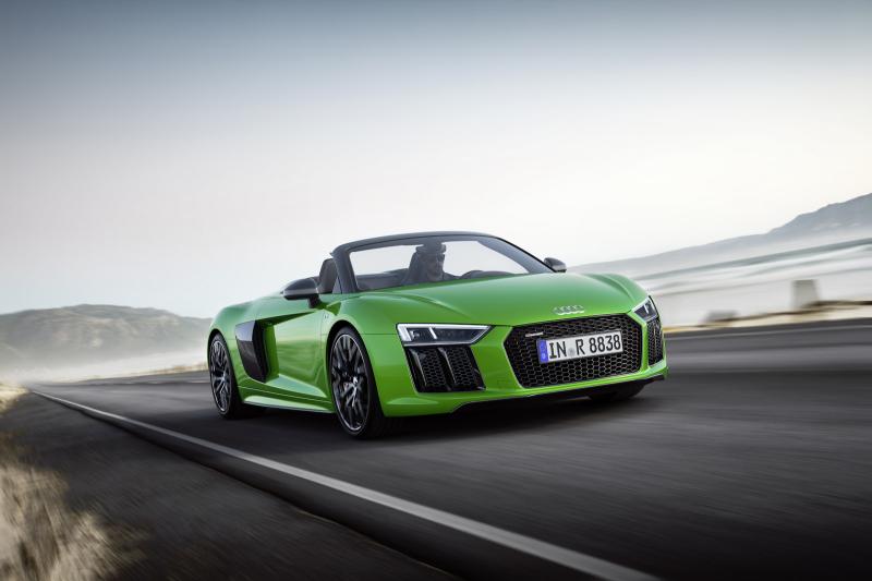  - L’Audi R8 Spyder passe en version Plus 1