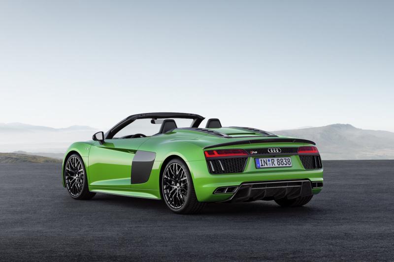  - L’Audi R8 Spyder passe en version Plus 1