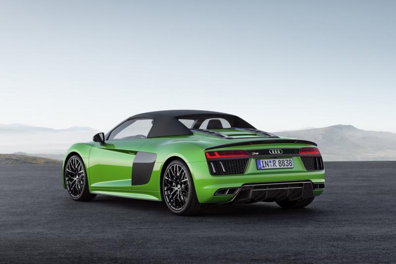  - L’Audi R8 Spyder passe en version Plus 1