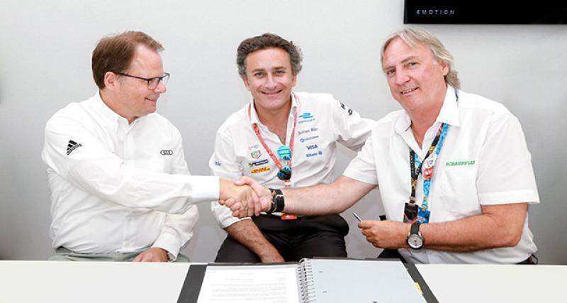  - Formule E : Audi Sport et Schaeffler poursuivent ensemble