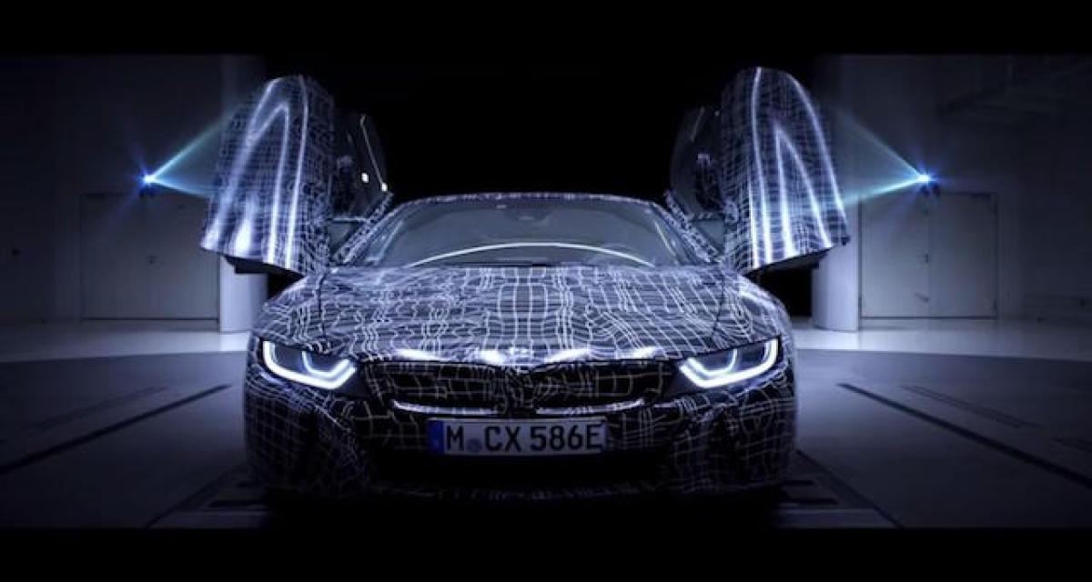 BMW tease le i8 Roadster