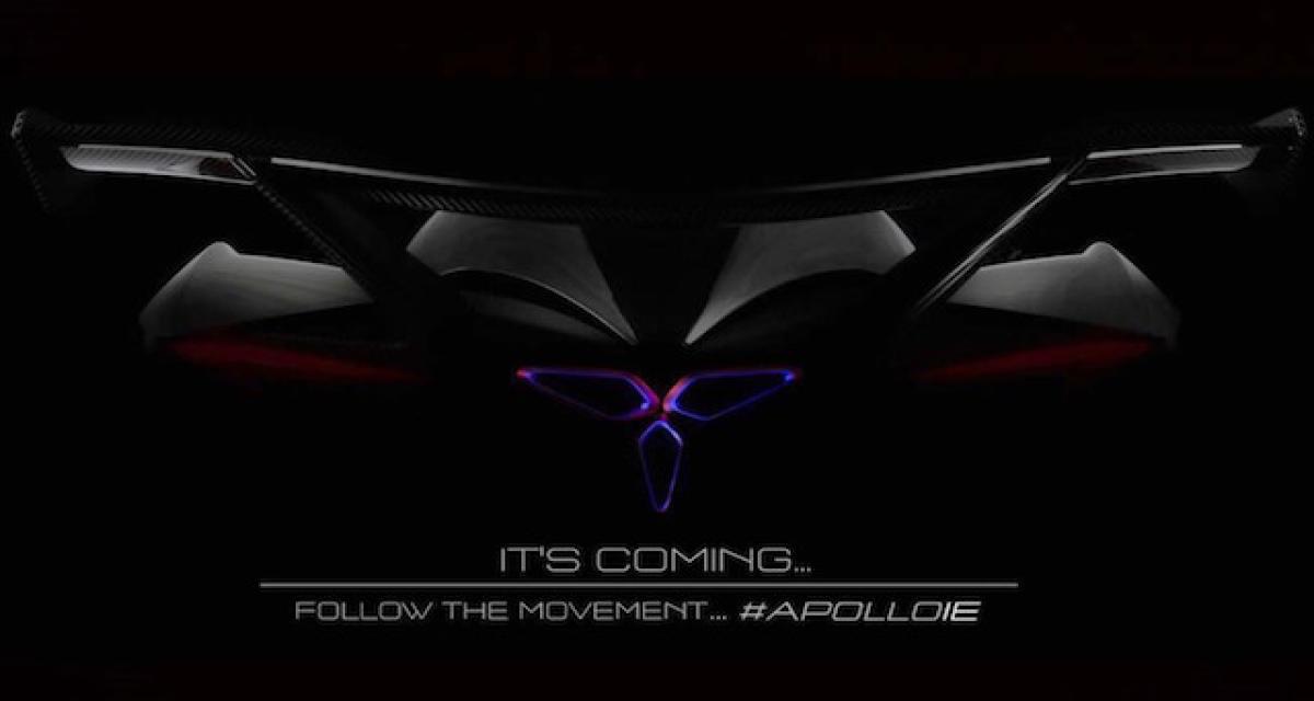 Apollo Automobil tease sa future supercar IE