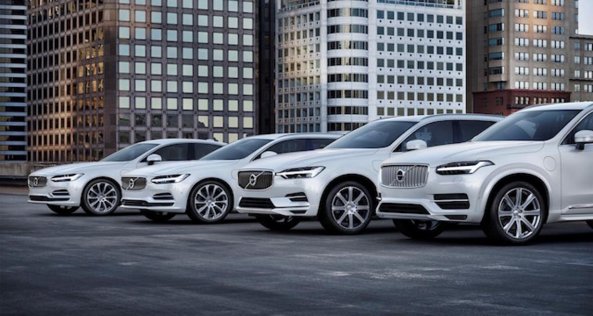 Tous les modèles Volvo seront électrifiés à partir de 2019