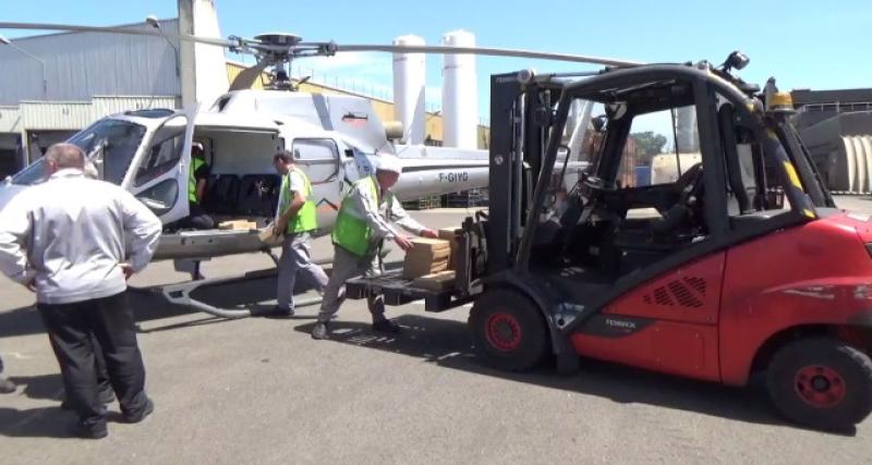  - Liquidation de GM&S : PSA utilise un hélicoptère pour sortir des pièces