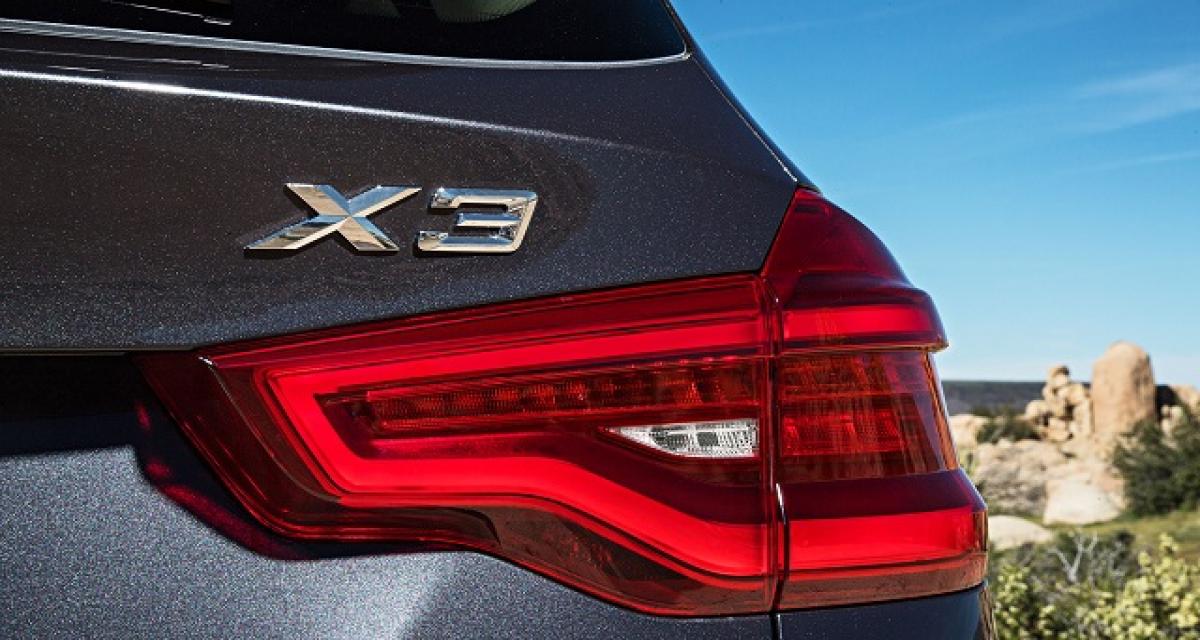 BMW : le nouveau X3 comme cheval de bataille aux USA