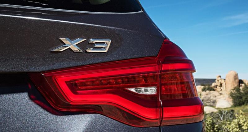  - BMW : le nouveau X3 comme cheval de bataille aux USA