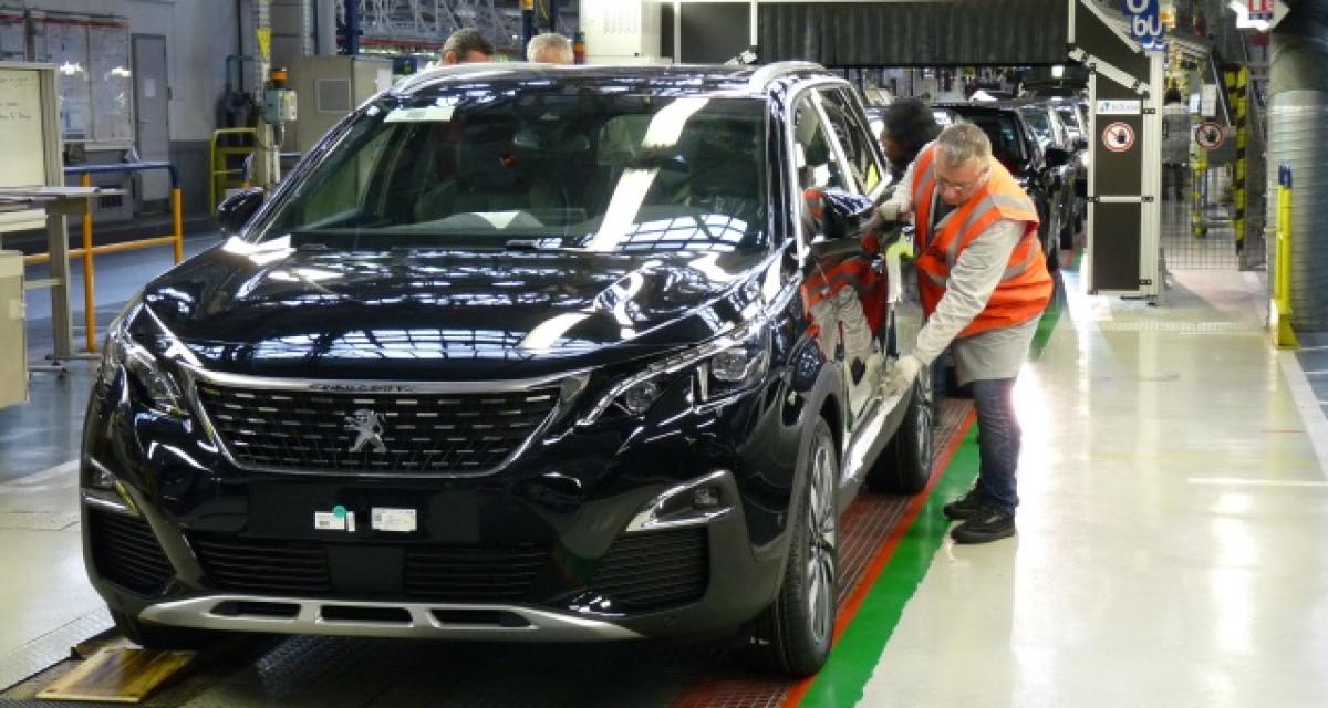 Le Peugeot 5008 dope l'usine de Rennes-La Janais