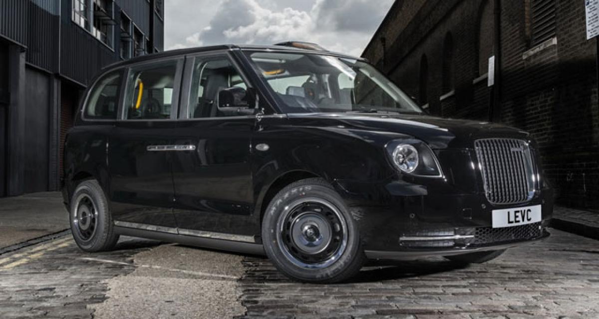 London Taxi devient LEVC et présente son taxi électrique LEVC TX