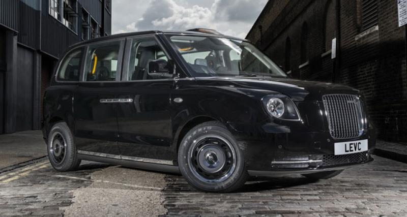  - London Taxi devient LEVC et présente son taxi électrique LEVC TX