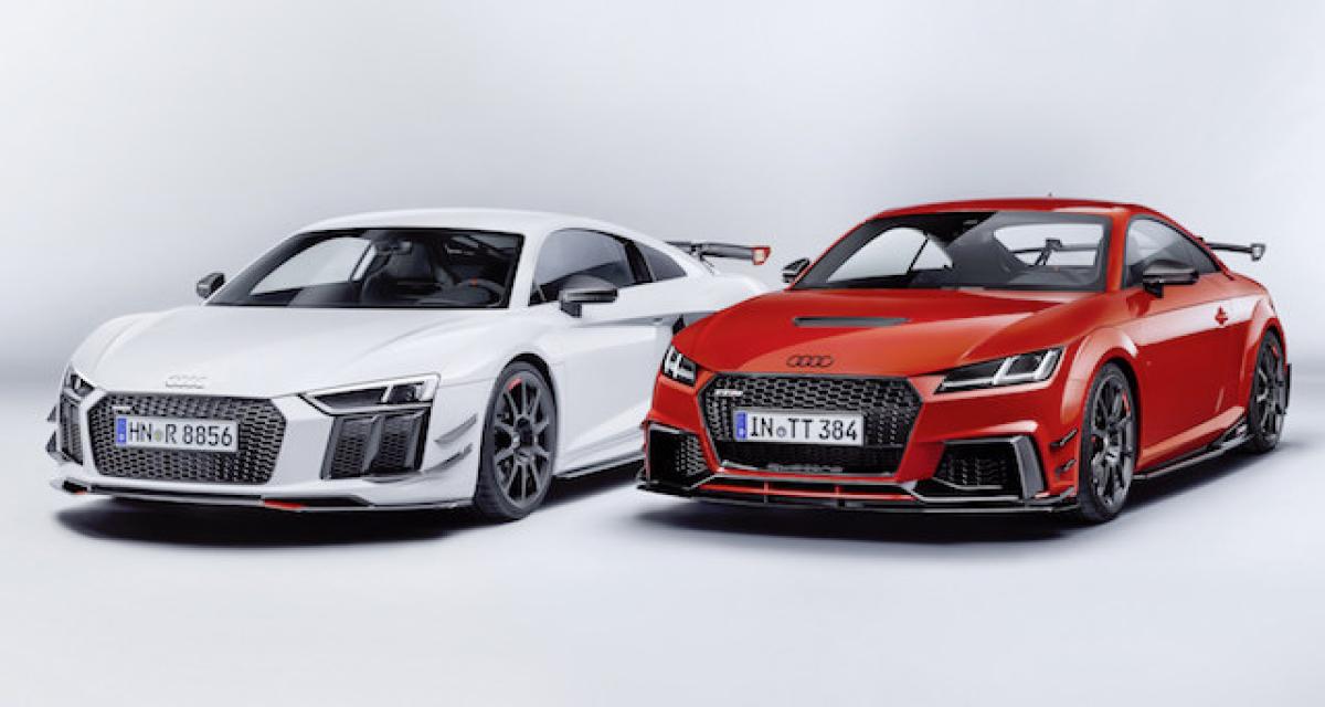 Audi Sport lance une gamme d’accessoires pour les TT et R8