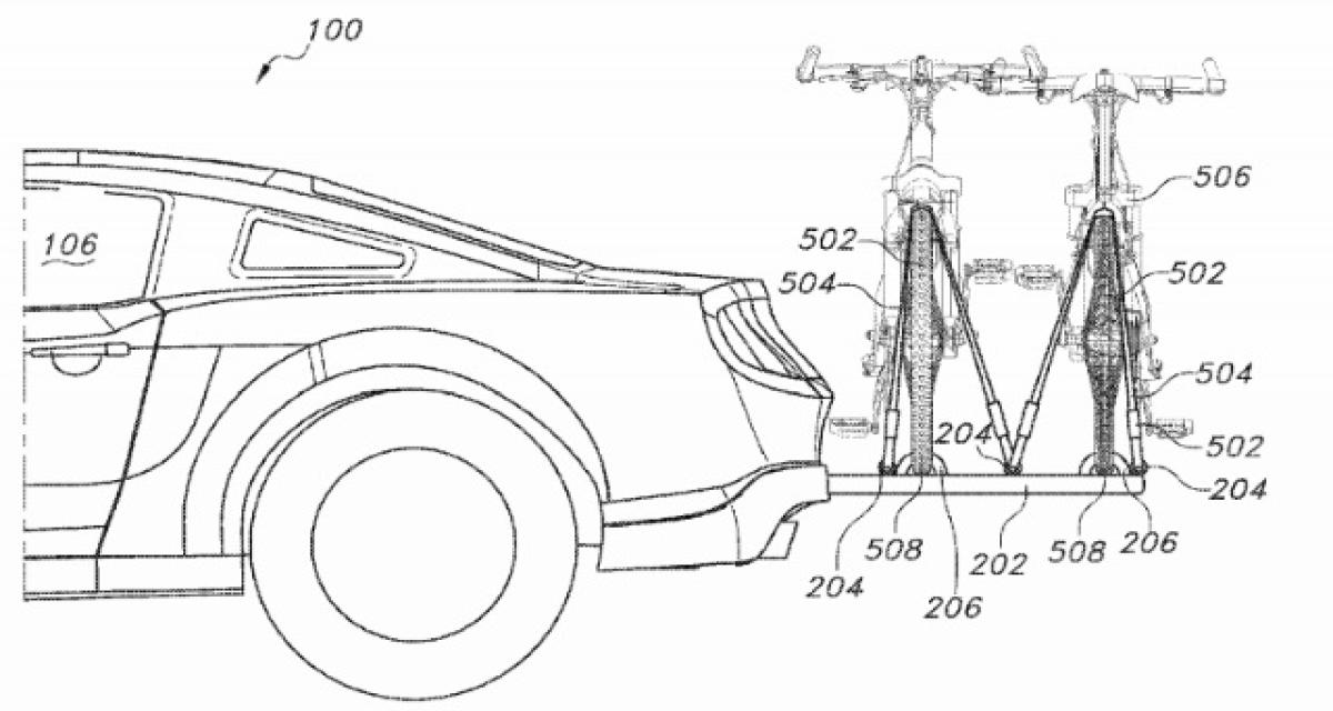 Ford brevette un porte-vélo intégré pour la Mustang