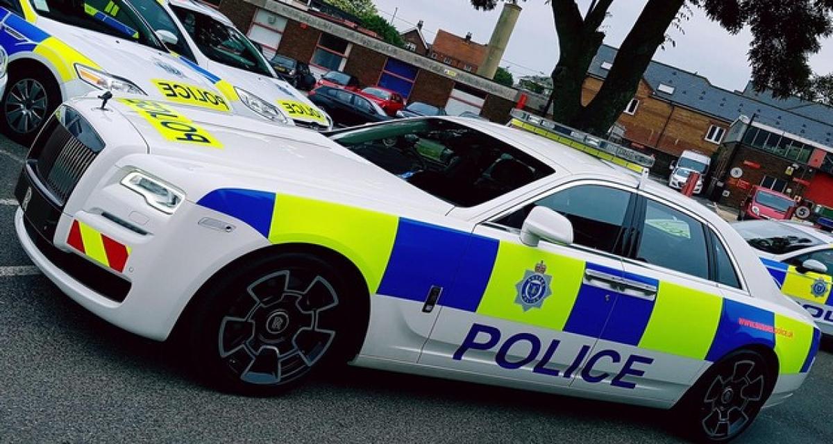 Une Rolls-Royce pour la police du Sussex !