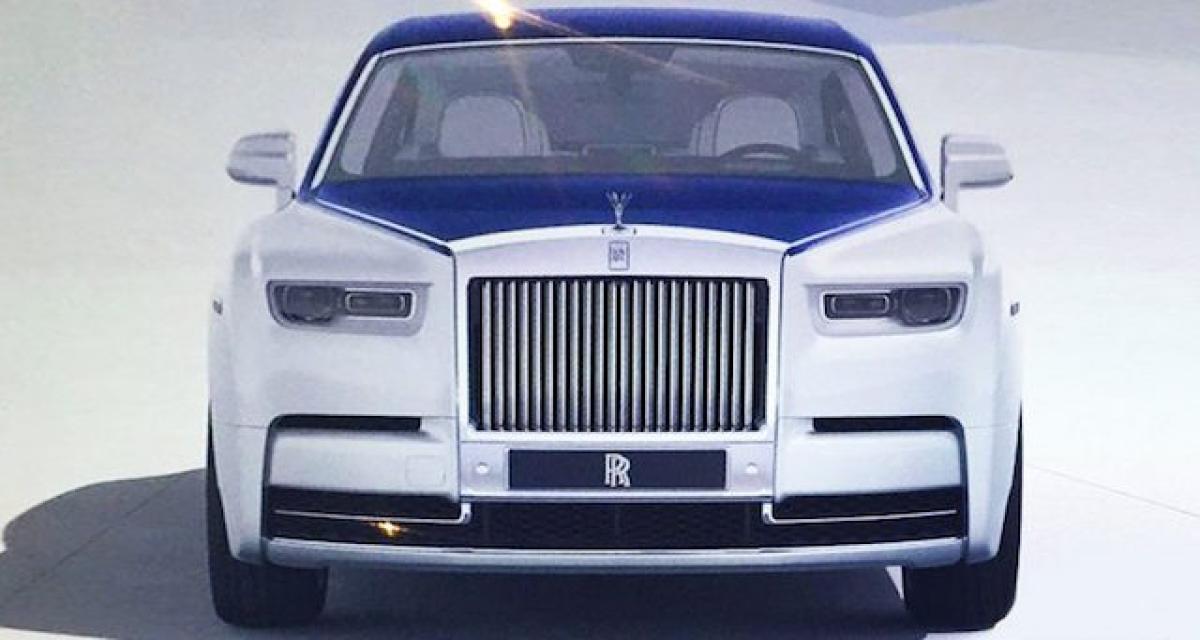 La Rolls-Royce Phantom fuite sur la toile chinoise