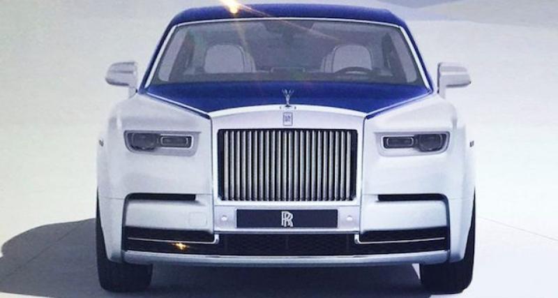  - La Rolls-Royce Phantom fuite sur la toile chinoise