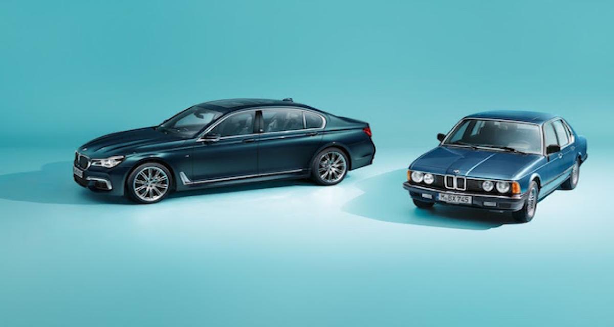 BMW fête le 40e anniversaire de la Série 7 avec une édition limitée 40 Jahre