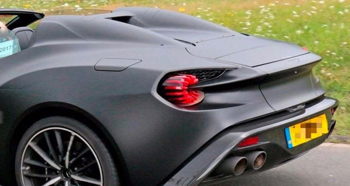 Spyshots : Aston Martin Vanquish Zagato Speedster