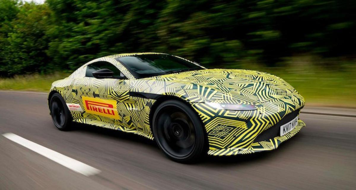 Aston Martin tease la prochaine Vantage