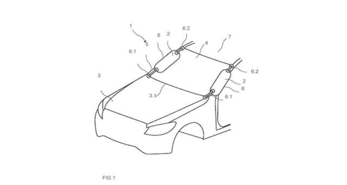 Mercedes a enregistré un brevet sur des airbags extérieurs