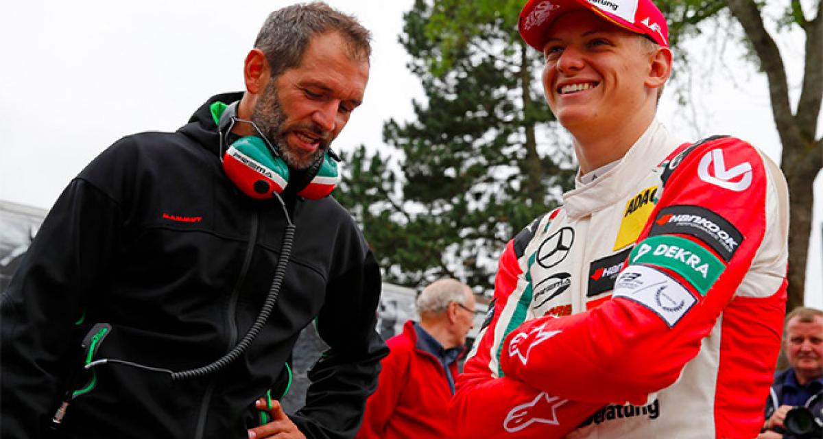 Mick Schumacher en lever de rideau du GP de Belgique de F1