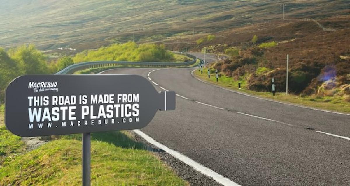Des routes en plastique recyclés, solution d'avenir ?