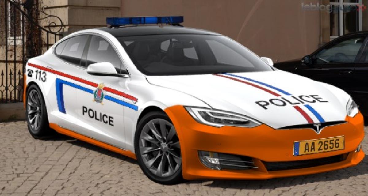 Des Tesla Model S pour la Police du Luxembourg