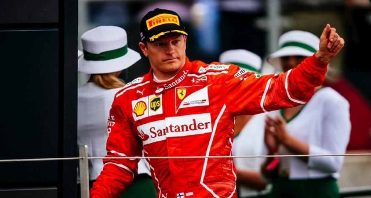 F1 2018 : Kimi Raikkonen une année de plus chez Ferrari