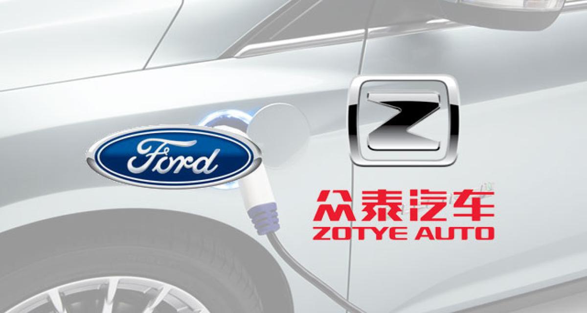 Ford s'associe à Zotye pour produire des voitures électriques en Chine