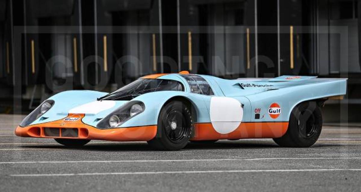 14 millions de dollars pour la Porsche 917K de Steve McQueen