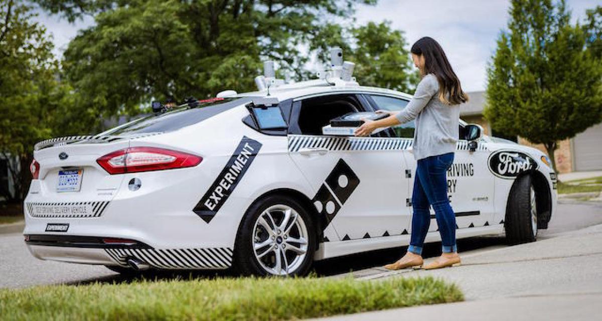 Ford et Domino’s Pizza collaboreront sur la livraison autonome