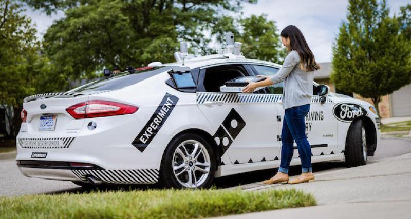  - Ford et Domino’s Pizza collaboreront sur la livraison autonome