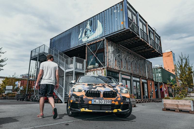  - BMW tease le X2 sous un camouflage inédit 1