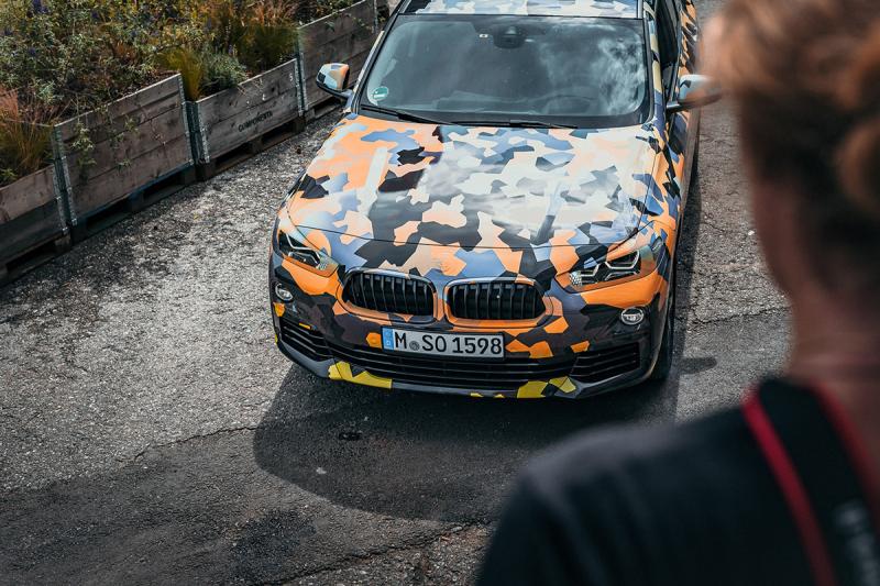  - BMW tease le X2 sous un camouflage inédit 1