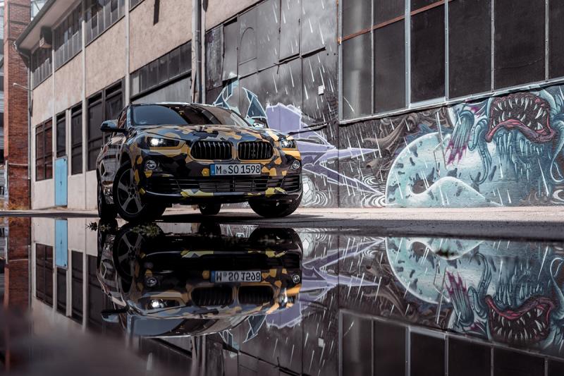  - BMW tease le X2 sous un camouflage inédit 1