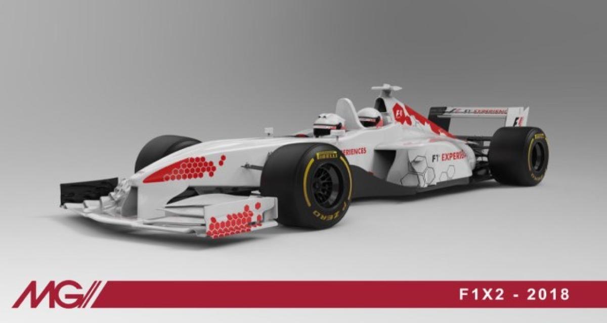 F1X2 : la F1 biplace modernisée pour 2018