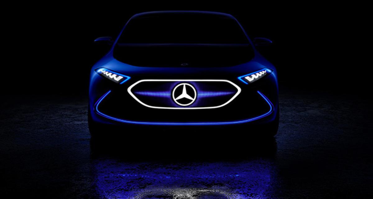 Francfort 2017 : la Mercedes EQ A s'annonce