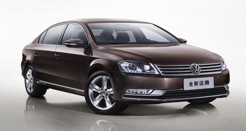  - Volkswagen : 1,82 million de véhicules au rappel en Chine