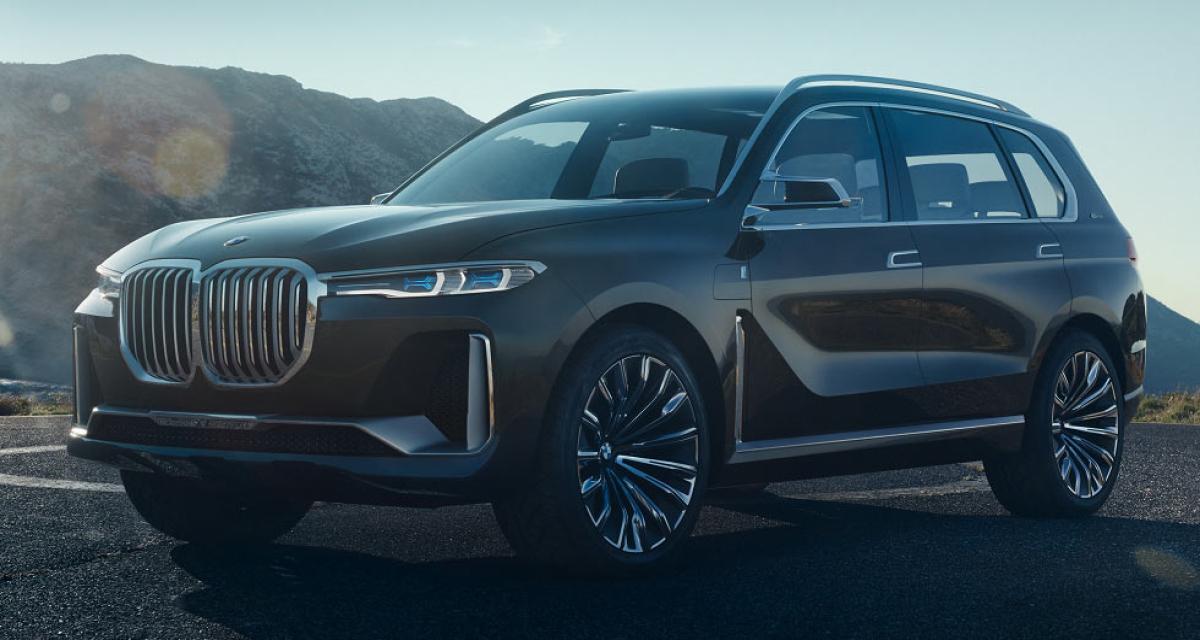 Francfort 2017 : le concept BMW X7 iPerformance en fuite