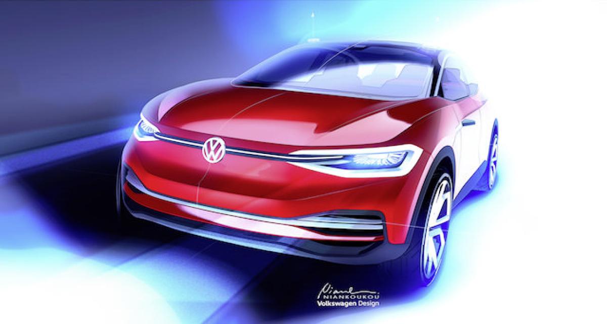 Francfort 2017 : Volkswagen tease le SUV I.D. Crozz Concept