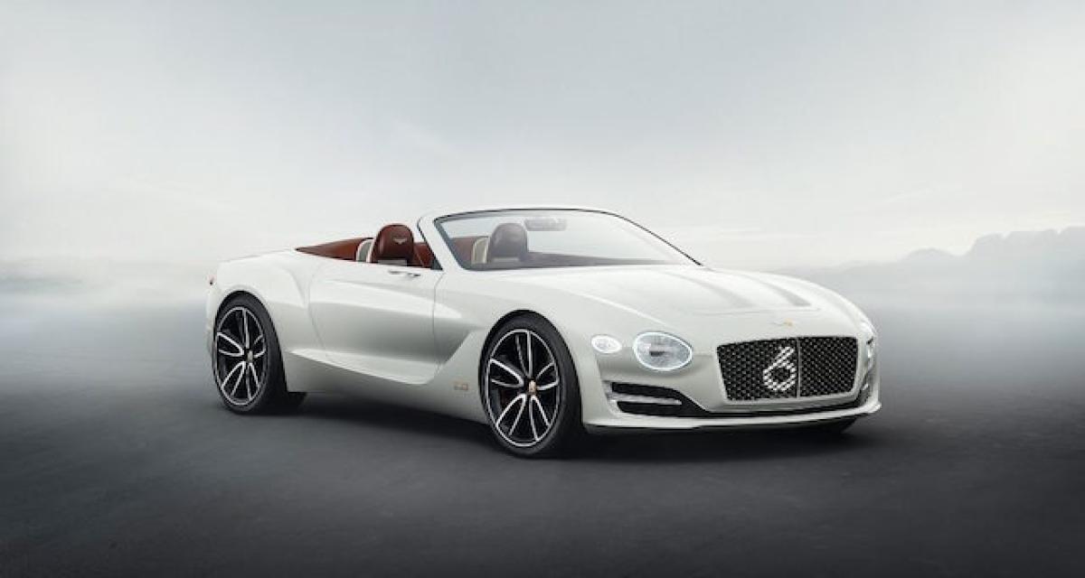 La première Bentley électrique sera un roadster