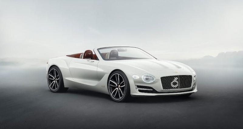  - La première Bentley électrique sera un roadster