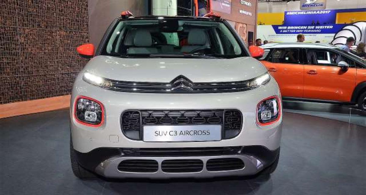 Francfort 2017 Live : Citroën C3 Aircross [vidéo]