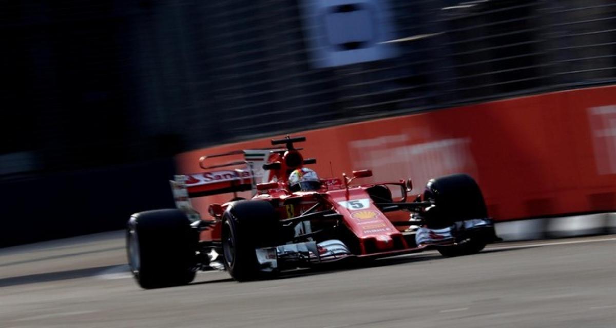 F1 Singapour 2017 qualifications: Vettel en pole position