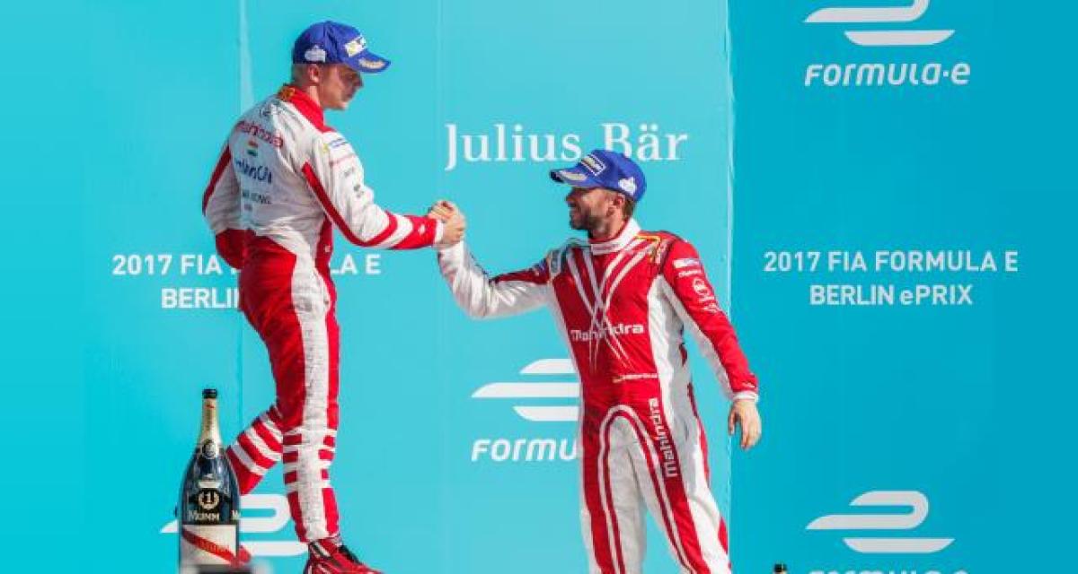 Formule E : Rosenqvist et Heidfeld restent chez Mahindra
