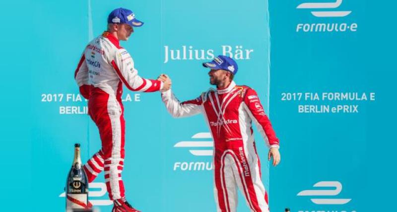  - Formule E : Rosenqvist et Heidfeld restent chez Mahindra