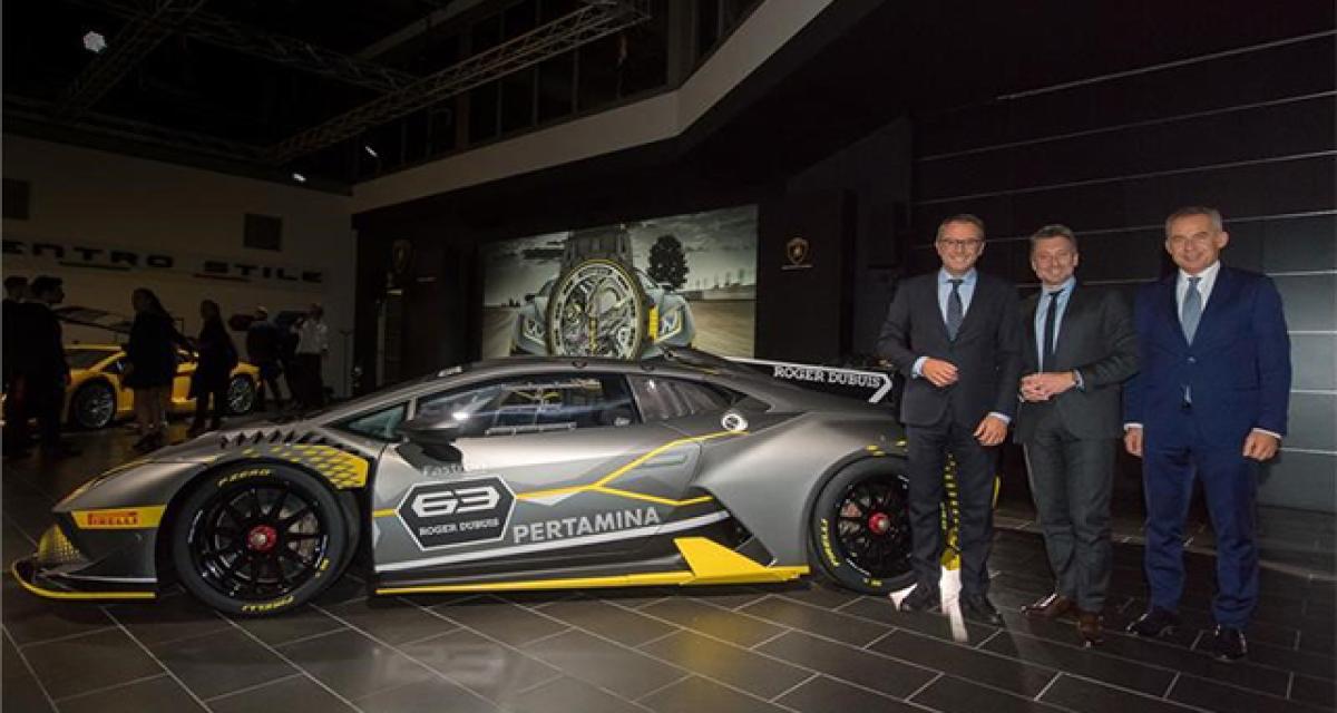 Lamborghini présente la Huracan Super Trofeo Evo