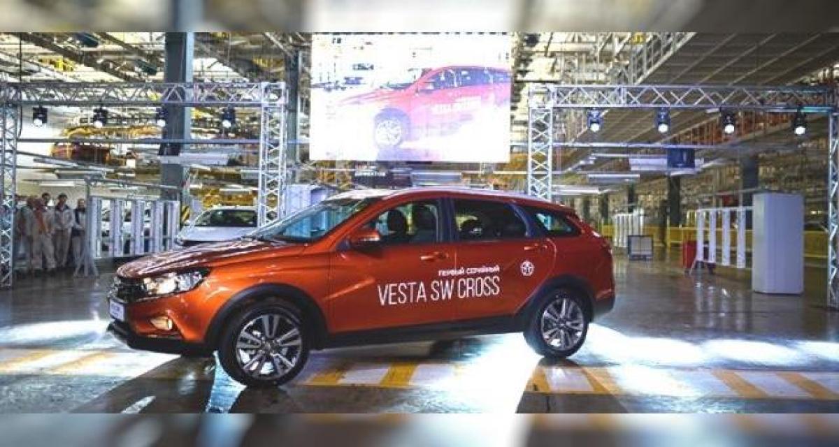 Lada : la production des Vesta SW et Vesta SW Cross a débuté